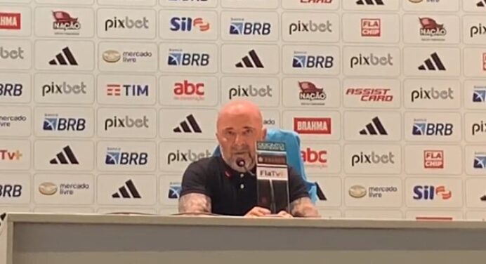 Sampaoli comemora volta de Arrascaeta e revela estratégia para vencer o São Paulo