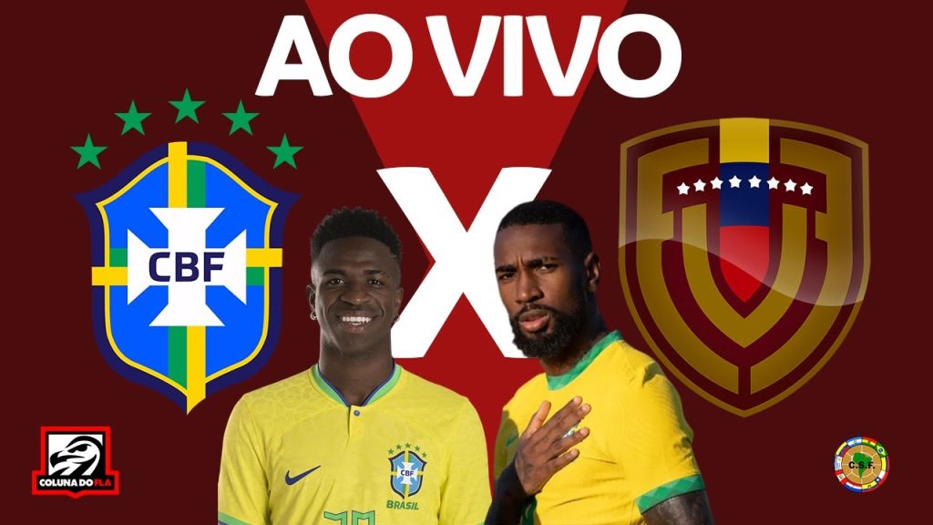 AO VIVO: assista Brasil x Venezuela com o Coluna do Fla