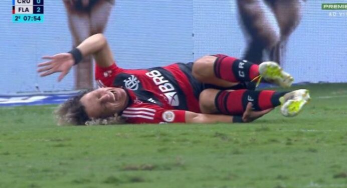 Veja prazo de retorno de David Luiz após lesão no tornozelo