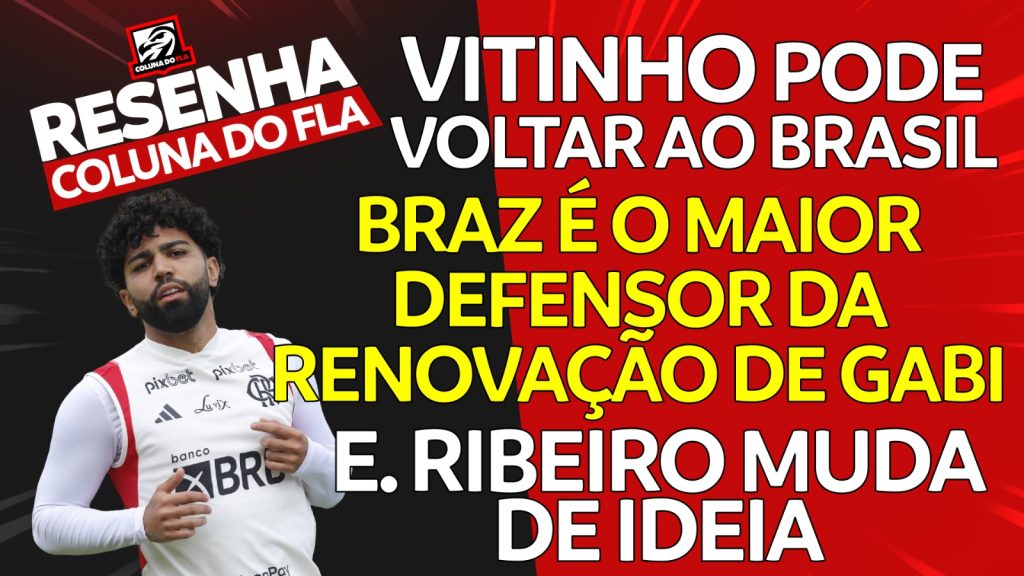 Notícias do Flamengo hoje: renovações de Everton Ribeiro e Gabigol, David Luiz quer ficar e Vitinho perto do Internacional