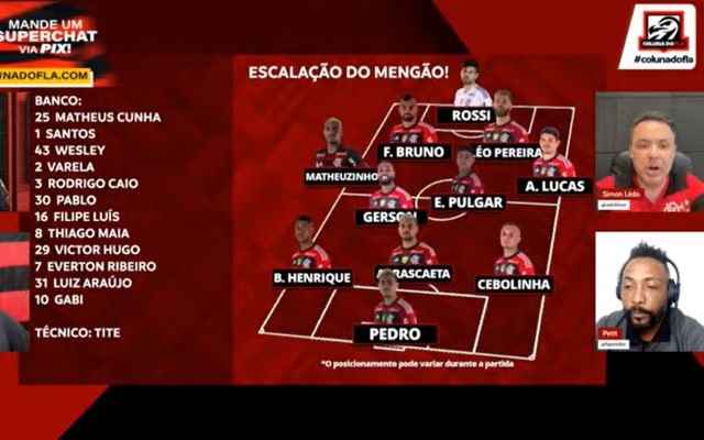 América-MG x Flamengo AO VIVO - onde assistir? - 35°° rodada Brasileirão