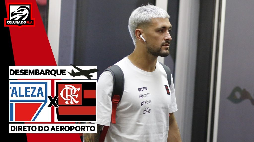 AO VIVO: assista ao desembarque do Flamengo com o Coluna do Fla