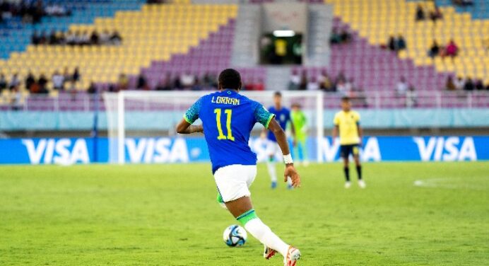 Cria do Flamengo manda recado após classificação do Brasil às quartas do Mundial Sub-17
