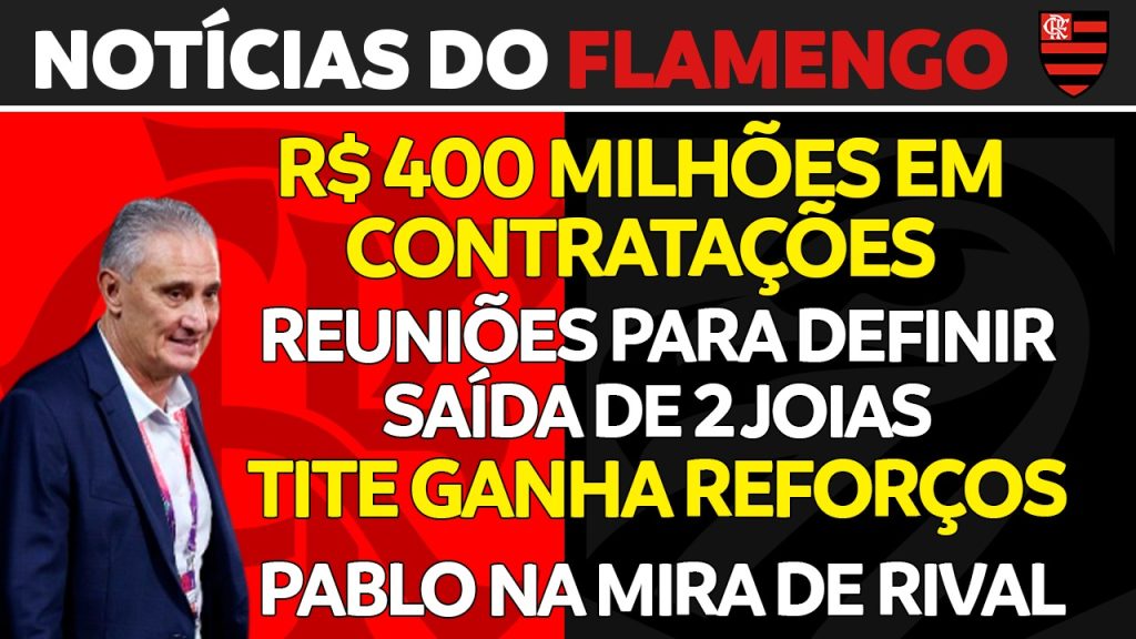 Assista ao vivo ao programa 'Notícias do Flamengo' no YouTube