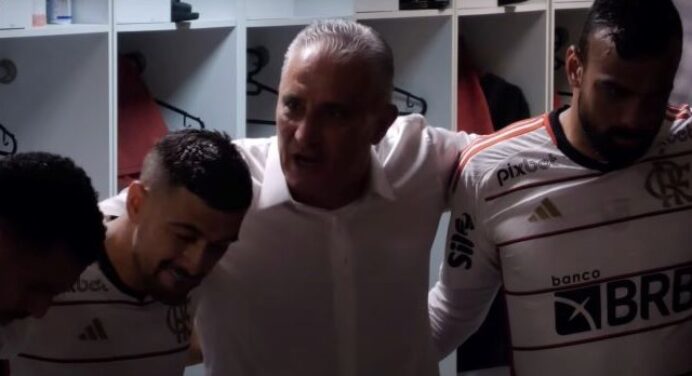 Aos berros, Tite faz pedido especial para jogadores do Flamengo antes de vitória sobre Fortaleza