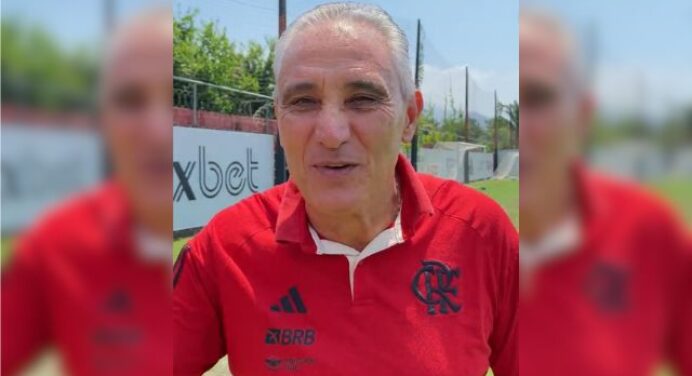 Tite e jogadores do Flamengo parabenizam o clube pelo aniversário de 128 anos; veja o vídeo
