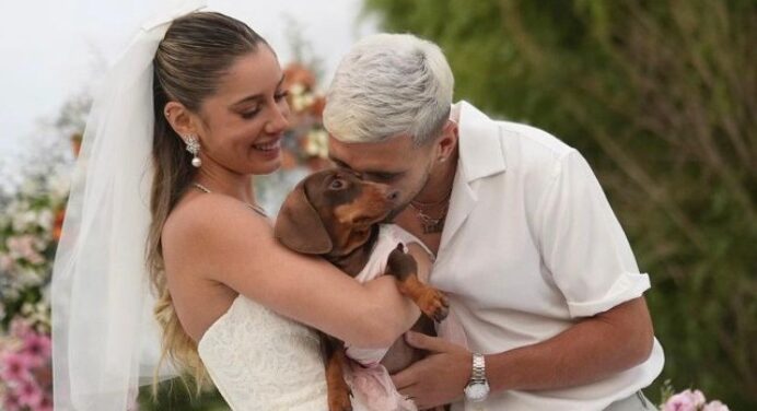 Arrascaeta divulga detalhes de casamento; veja fotos