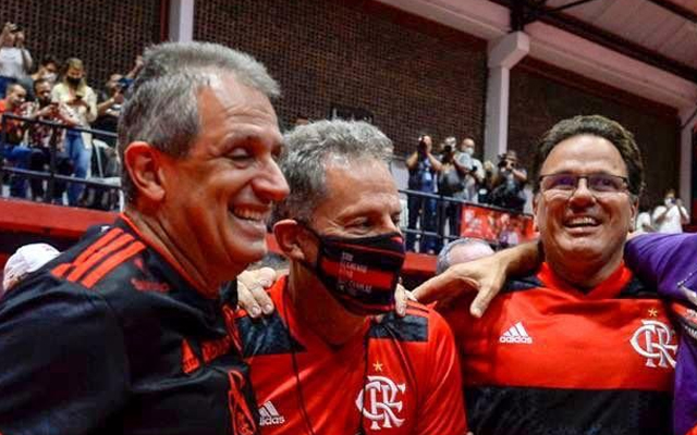BAP, Landim e Dunshee no Flamengo