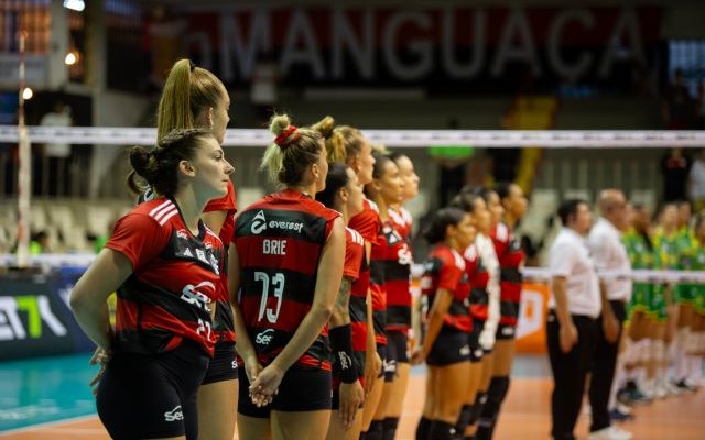 Em despedida do Rio em 2023, Flamengo atropela o Maringá, pela Superliga Feminina