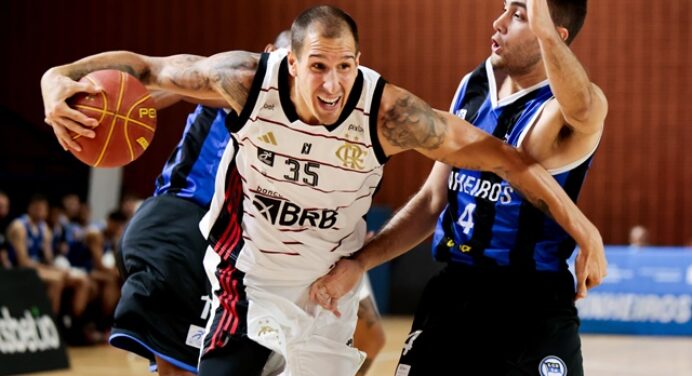 Flamengo vence Pinheiros fora de casa e se mantém na liderança do NBB