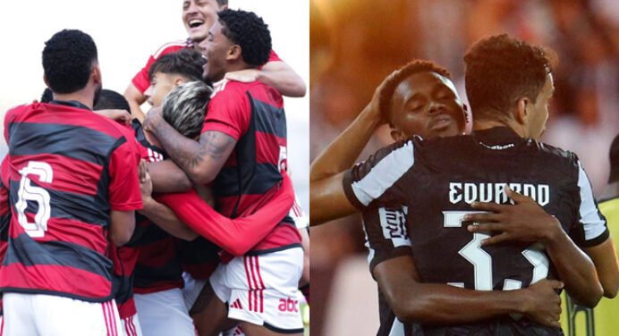 Segue a tradição: jogo do Flamengo na Copinha tem três vezes mais audiência do que o Botafogo no profissional