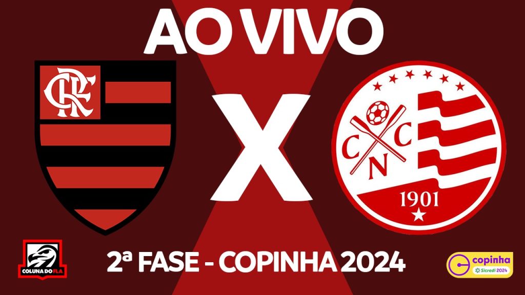 AO VIVO: assista a Flamengo x Náutico pela Copinha com o Coluna do Fla