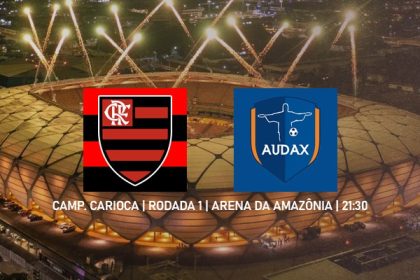 Flamengo enfrenta o Audax pela primeira rodada do Carioca