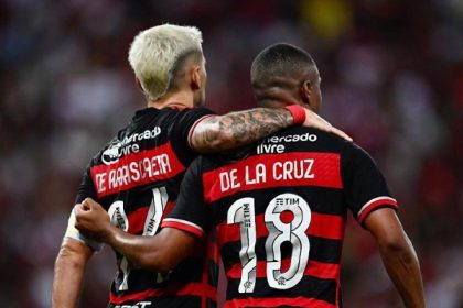 Arrascaeta e De La Cruz no Flamengo