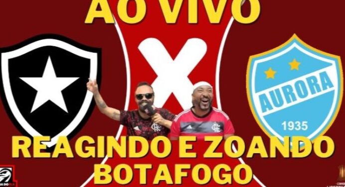 AO VIVO | Reações e zoeira em Botafogo x Aurora, pela Libertadores