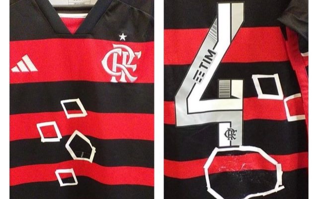 Torcedores reclamam de defeito em nova camisa do Flamengo