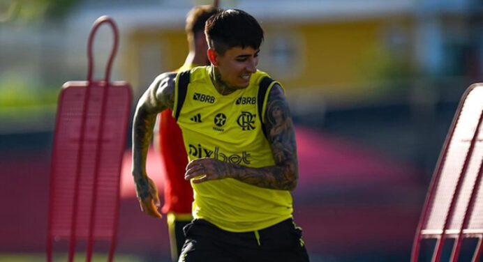 Erick Pulgar é desfalque no Flamengo pelo 6° jogo seguido