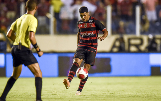 Igor Jesus em Bangu x Flamengo