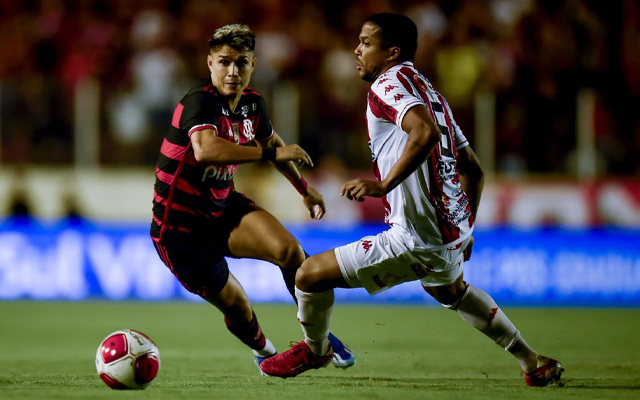 Luiz Araújo em Bangu x Flamengo