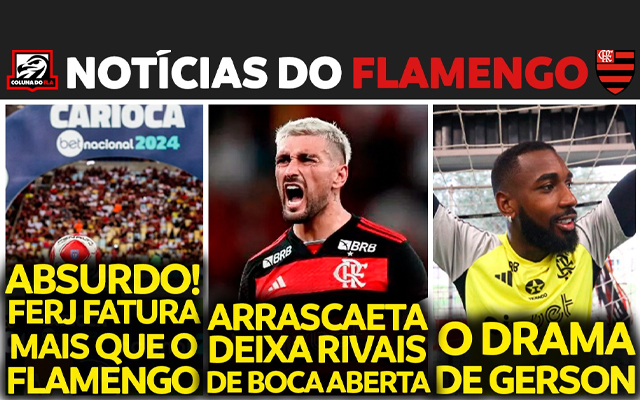 Notícias do Fla no Coluna do Fla