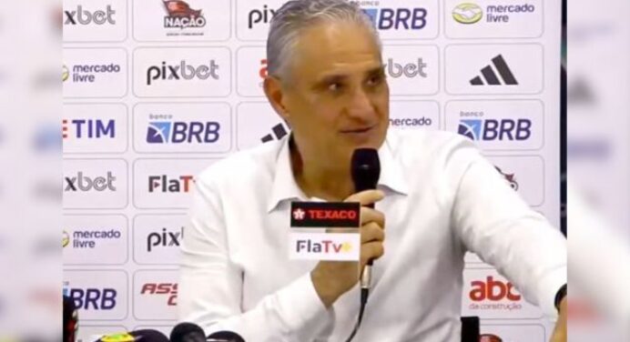 Tite aponta ‘culpado’ inusitado no empate do Flamengo com o Vasco, pelo Carioca