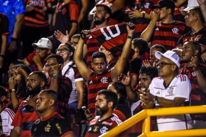 Torcida do Flamengo em Aracaju