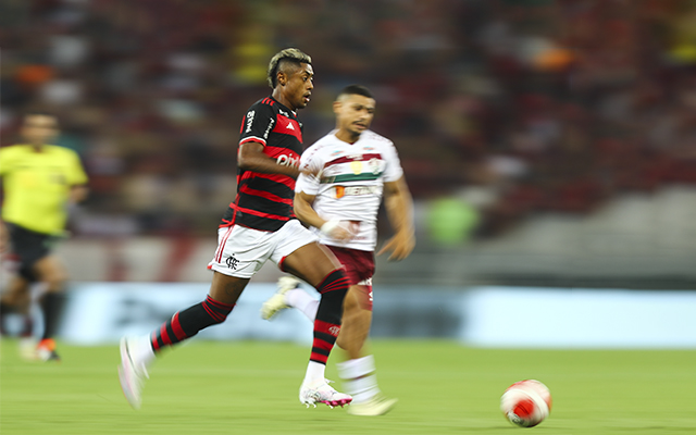 Bruno Henrique no Flamengo x Fluminense