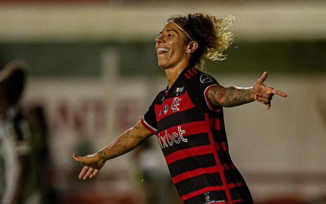 Cristiane anota hat-trick pelo Flamengo no Brasileirão Feminino