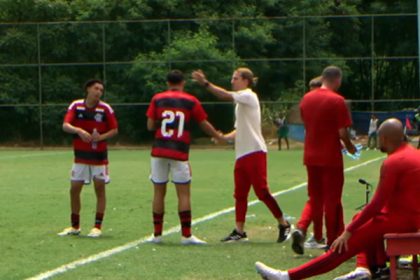 Filipe Luís no Flamengo Sub-17