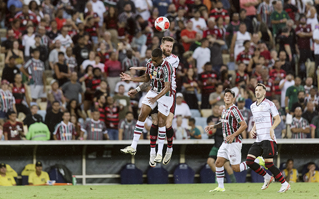 Léo Pereira no Flamengo x Fluminense