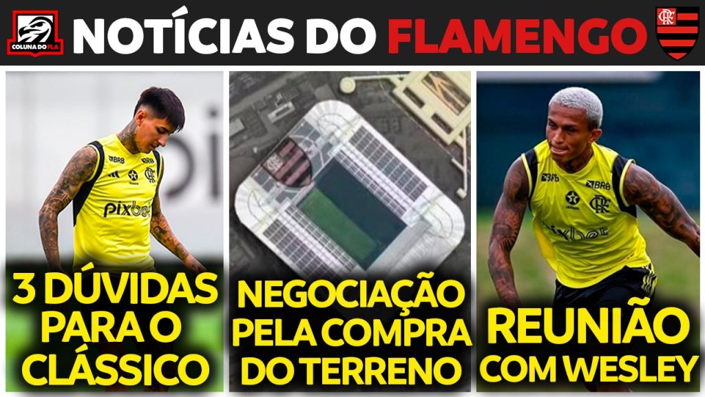 Notícias do Flamengo hoje: Tite quebra recorde, novo estádio e tudo sobre Fla-Flu