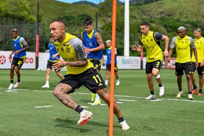 Treino do Flamengo no Ninho do Urubu