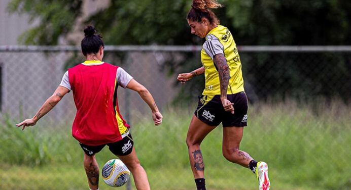 Flamengo realiza último treino neste domingo antes de jogo contra o Corinthians, pelo Brasileirão Feminino