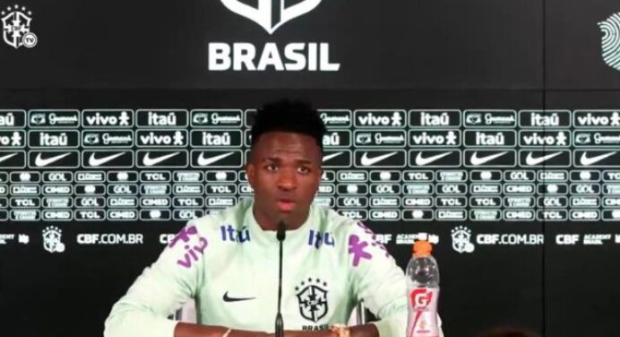 Vinicius Júnior faz forte desabafo sobre casos de racismo: “Cada vez tenho menos vontade de jogar”