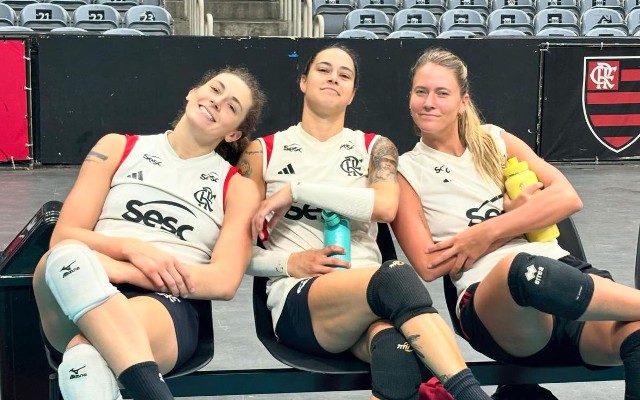 Flamengo ganha reforço para 2° jogo da semifinal da Superliga Feminina de Vôlei