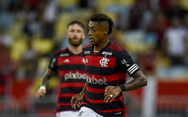 Bruno Henrique pelo Flamengo