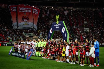 Jogo do Flamengo pelo Brasileirão