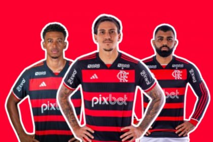 Carlinhos, Pedro e Gabigol no Flamengo