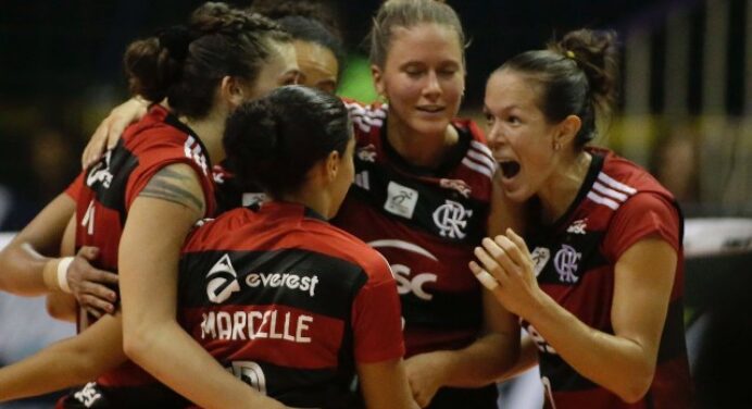 Vida ou morte! Flamengo recebe Praia Clube em 2º jogo da semifinal na Superliga Feminina de Vôlei