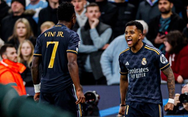 Com participação decisiva de Vinicius Jr, Real Madrid derruba o City e vai às semis da Champions