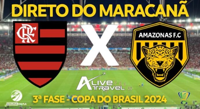 AO VIVO: assista a Flamengo x Amazonas com o Coluna do Fla