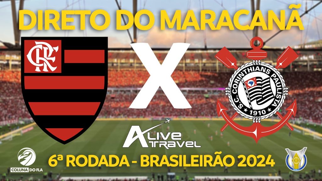 AO VIVO: assista a Flamengo x Corinthians com o Coluna do Fla