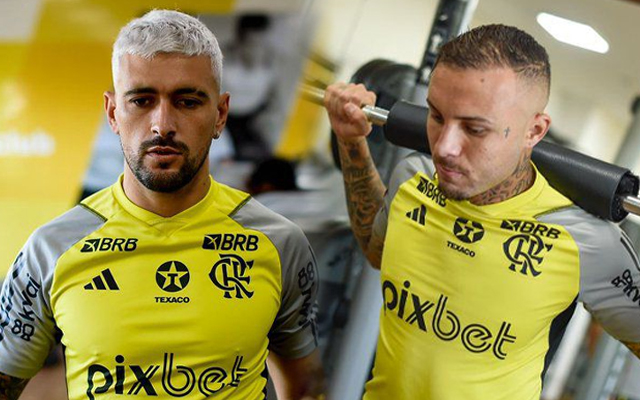 Arrascaeta e Everton Cebolinha no Flamengo