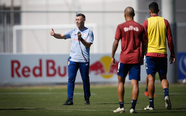 treino do Bragantino