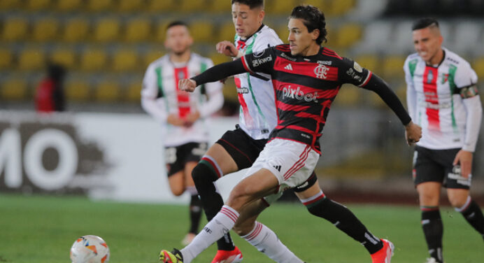 Derrota para o Palestino interrompe sequência histórica do Flamengo na Libertadores