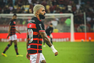 Gabigol no Maracanã, pelo Flamengo