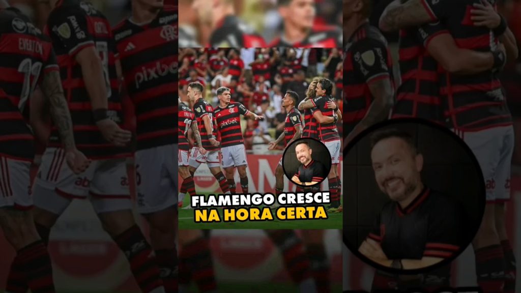 FLAMENGO CRESCE NA HORA CERTA