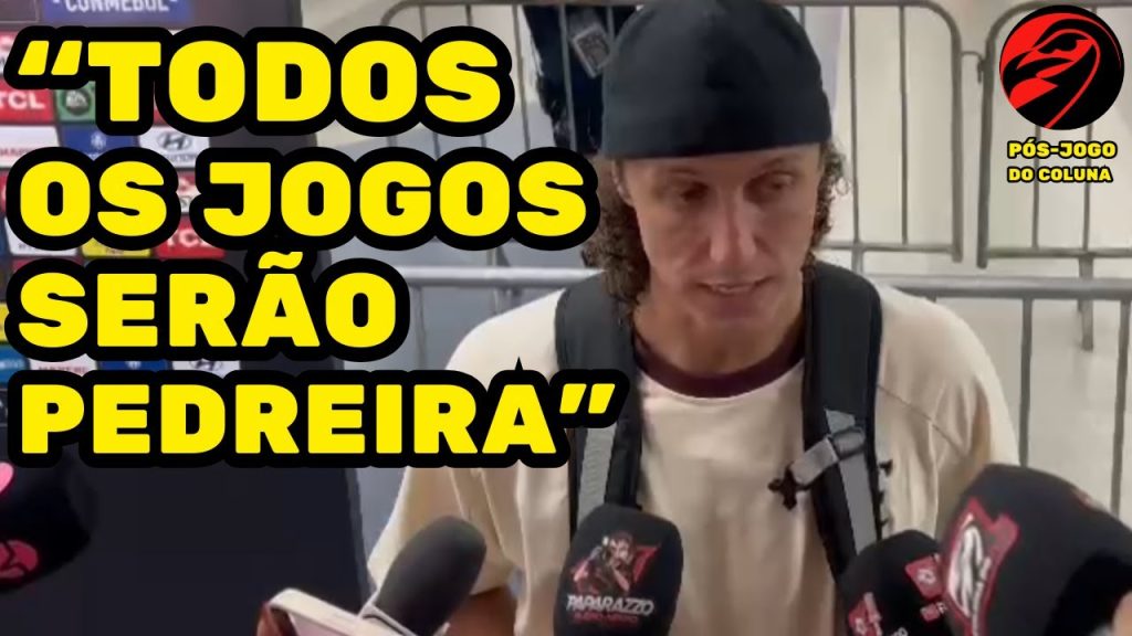 DAVID LUIZ FALA DA CAMPANHA DO FLAMENGO