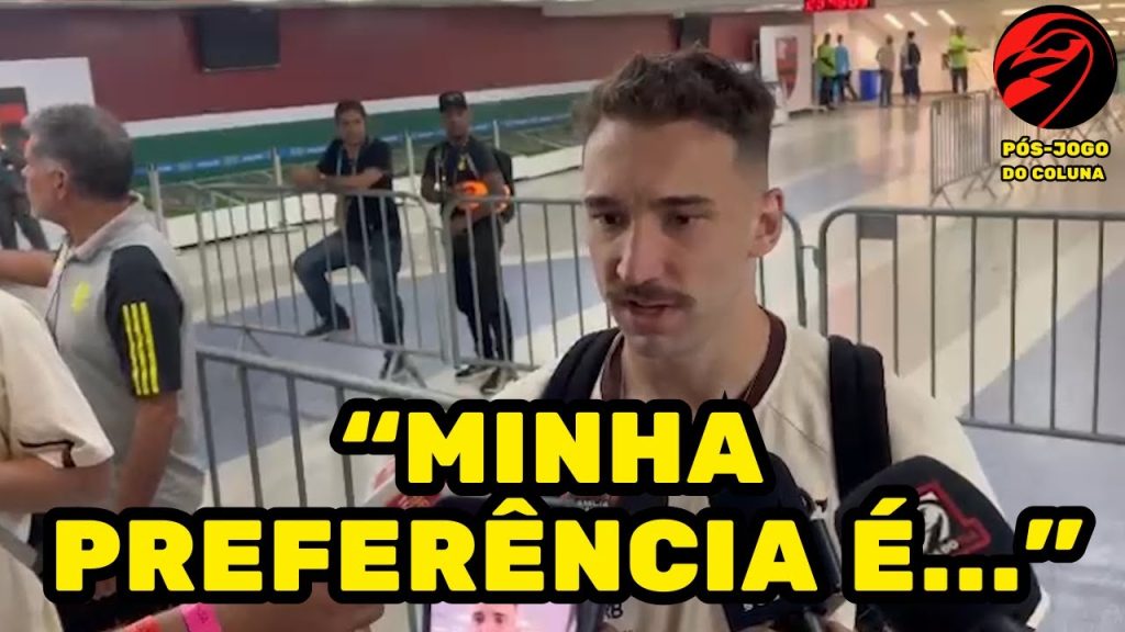 LÉO ORTIZ FALA APÓS GOLEADA DO FLAMENGO