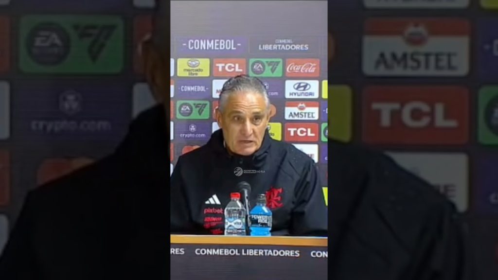 TITE FALA DO ESQUEMA TÁTICO DO FLAMENGO